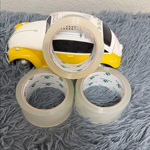 Clear Packing Tape Set of 3